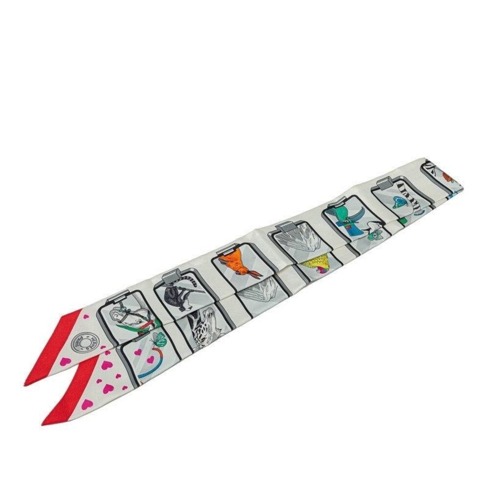 Hermes Twilly Hermes Story Scarf Multicolor